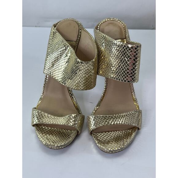 Marciano Gold Heels Size 7M/37 - Picture 2 of 7
